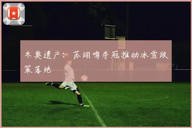 冬奥遗产：苏翊鸣夺冠推动冰雪政策落地