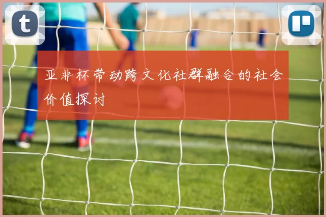 亚非杯带动跨文化社群融合的社会价值探讨