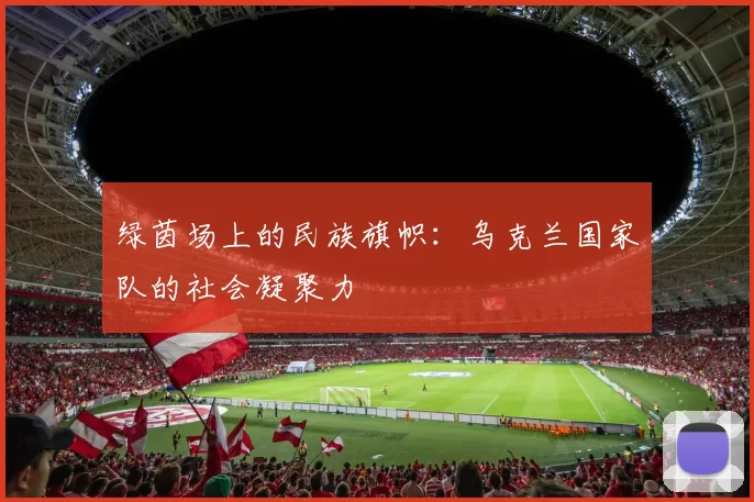 绿茵场上的民族旗帜：乌克兰国家队的社会凝聚力
