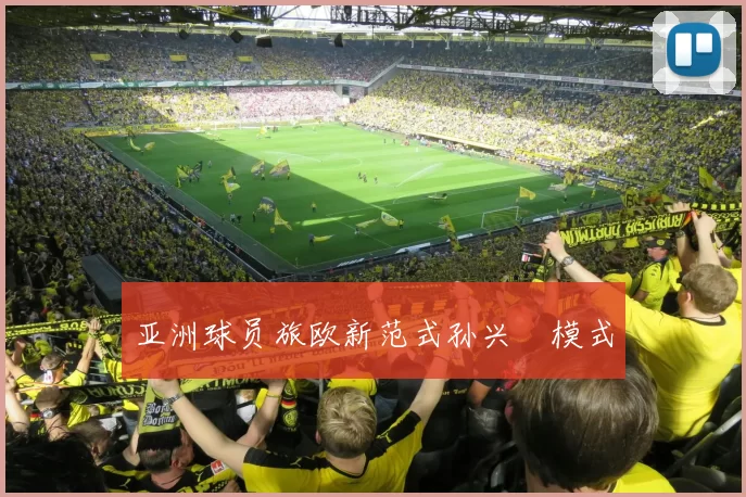 亚洲球员旅欧新范式孙兴慜模式